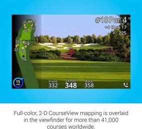 img 1 attached to ⛳ Garmin Approach Z82 Golf GPS Laser Range Finder with Flag Accuracy Within 10 Inches and 2-D Course Overlays