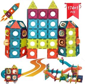 img 4 attached to 🏫 Educational Magnetic Building Set for Christmas and Birthdays
