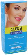 🧖 surgi cream hair remover for face - 1oz - pack of 6 logo