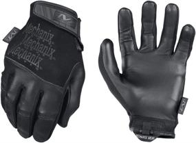 img 4 attached to 🧤 Tactical Recon Covert Work Gloves by Mechanix Wear (Medium, All Black)