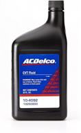 🚗 acdelco gm original equipment 10-4092 cvt automatic transmission fluid - 32 oz: optimal performance for your vehicle's continuously variable transmission logo