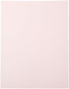 img 2 attached to 📦 48-Pack of 8.5x11 Inch Pink Metallic Shimmer Cardstock Paper for Scrapbooking