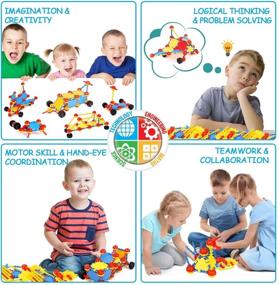 img 2 attached to 🔧 Smarkids Educational Construction Engineering Set for Building