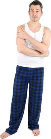 img 1 attached to 👖 Leveret Fleece Sleep Pants: Cozy Men's Loungewear in White for Ultimate Comfort