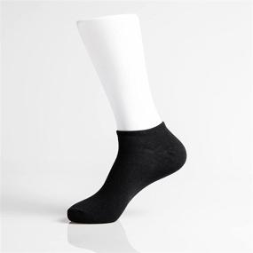 img 3 attached to Cotton Ankle Socks Breathable Zoreline