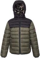🧥 rokka rolla reversible lightweight boys' jackets & coats - resistant clothing logo