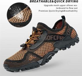 img 3 attached to 👟 Durable Outdoor Women's Shoes for Hiking, Sailing, Kayaking, and Surfing with Quick Drying Technology