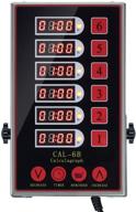 🕰️ yooyist commercial 6 channels timer: loud alarm, clear led display, stainless steel calculagraph - perfect for restaurant kitchen use logo