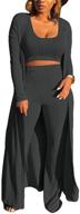 👗 cardigan palazzo jumpsuit - trendy women's clothing in jumpsuits, rompers & overalls logo