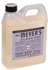 img 2 attached to 🧼 Pack of 3 - Mrs. Meyer's Clean Day Liquid Hand Soap Refill, 33 oz (Lavender Scent)