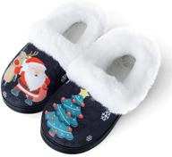 ashion toddler baby boys girls slippers: stylish and comfortable house bedroom shoes for little kids logo