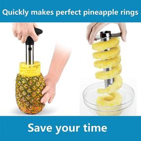 img 3 attached to Pineapple Cutter Stainless Perfectly Kitchen