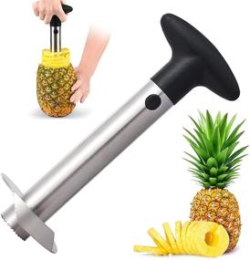 img 4 attached to Pineapple Cutter Stainless Perfectly Kitchen