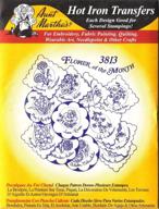 🌸 aunt martha's embroidery transfer: blooming beauty for your needlework projects logo