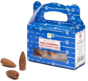 img 1 attached to Experience Blissful Aromatherapy: Satya Backflow Cones - 6pc Display, 24pc Box of Nag Champa