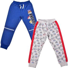 img 3 attached to 🐾 Nickelodeon Boys Paw Patrol Jogger Pant Set - 2 Piece Drawstring Comfort