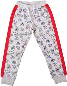 img 2 attached to 🐾 Nickelodeon Boys Paw Patrol Jogger Pant Set - 2 Piece Drawstring Comfort