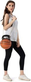 img 1 attached to Basketball Handbag Shoulder Messenger Adjustable Women's Handbags & Wallets