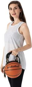 img 3 attached to Basketball Handbag Shoulder Messenger Adjustable Women's Handbags & Wallets