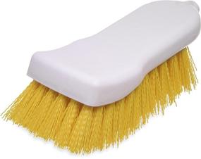 img 4 attached to Carlisle Commercial Cutting Board Brush, Sparta 4052104, 6x2.5, Yellow