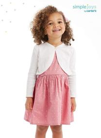 img 2 attached to 👗 Кардиган Carters Occasion - Стильная одежда для девочек от Simple Joys