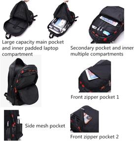 img 1 attached to Bansusu Primary Backpack Elementary Rucksack Backpacks for Kids' Backpacks