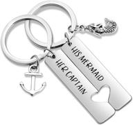 seiraa captain valentine keychain, perfect match for couples logo