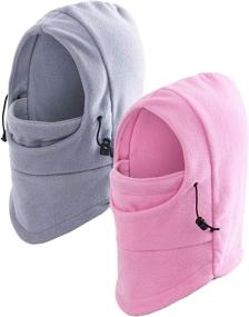 img 4 attached to Your Choice Balaclava Cycling Childrens Boys' Accessories ~ Cold Weather