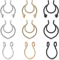 🏻 stylish and versatile horseshoe piercing jewelry for women - modrsa pierced jewelry collection logo