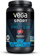 vega protein plant based servings packaging logo