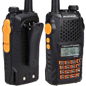 img 4 attached to 📻 Baofeng Pofung UV6R 2-Way Radio Transceiver, Lightweight 1.1 Pound