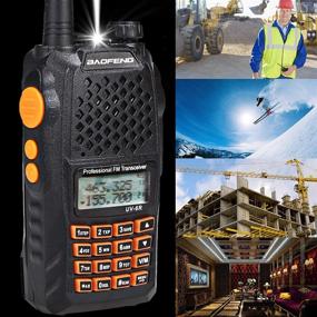 img 3 attached to 📻 Baofeng Pofung UV6R 2-Way Radio Transceiver, Lightweight 1.1 Pound