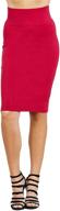 👗 flattering & versatile khanomak women's basic bodycon pencil dress: a wardrobe essential! logo