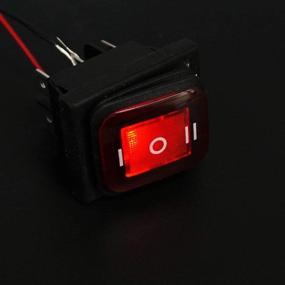img 1 attached to Twidec Waterproof Position Illuminated KCD4 203N R