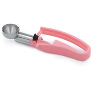 🌸 vollrath 47402 pink handled squeeze disher - .54 ounce capacity - efficient and stylish! logo