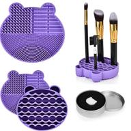 🧼 quick & easy purple silicone storage cleaning remover logo