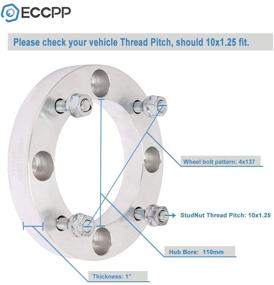 img 3 attached to Проставки ECCPP 4X137 мм Kawasaki 10X1 25