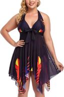 купальник swimdress bathing printed tankini логотип