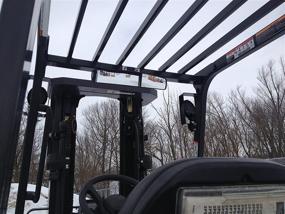 img 4 attached to Extra Panoramic Mirror Forklifts Universal