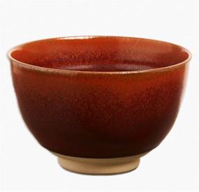 img 4 attached to 🍵 DoMatcha - Traditional Japanese Matcha Green Tea Chawan, Ceremonial Bowl, Red Soul