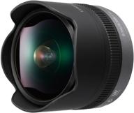 📷 panasonic lumix g fisheye lens, 8mm, f3.5, micro four thirds, h-f008 - usa black: a high-quality mirrorless option logo