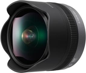 img 4 attached to 📷 Panasonic Lumix G Fisheye Lens, 8mm, F3.5, Micro Four Thirds, H-F008 - USA Black: A High-Quality Mirrorless Option