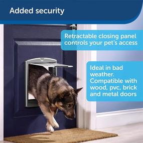 img 2 attached to Convenient Staywell PetSafe Original 2-Way Pet Door: Enhancing Pet Safety and Easy Accessibility