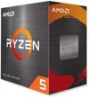amd ryzen 5 5600x: unlocked 6-core processor with wraith stealth cooler for desktops logo