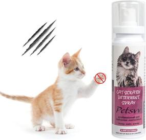 img 3 attached to Plant-Based Cat Scratch Deterrent Spray - Protect Furniture, Anti-Scratch Cat Repellent for Indoor Use