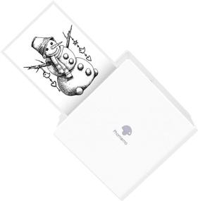 img 4 attached to 🖨️ Phomemo M02 Portable Bluetooth Photo Printer: Innovative Wireless Sticker Mini Printer for iOS and Android - Print Photos, Journals, Fun, Black and White