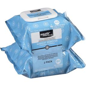 img 4 attached to 🧻 Equate Makeup Remover Cleansing Towelettes, 40 Count, Pack of 2