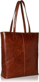 img 3 attached to 👜 Frye Melissa Cognac Simple Tote - Women's Handbags, Wallets, and Totes