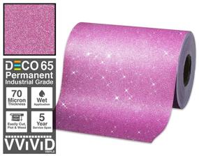 img 3 attached to VViViD Glitter Permanent Adhesive Silhouette Scrapbooking & Stamping and Adhesive Vinyl