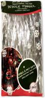 🎄 2000 premium silver icicle tinsel strands for christmas tree - classic old-fashioned garland for xmas trees - shiny mylar - 18 in. each strand - lead-free & kid pet safe - hang with ornaments & decor логотип